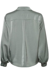 My Essential Wardrobe Dia - Satin skjorte - HUSET Men & Women