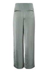 My Essential Wardrobe Dia Vala - Satin bukser højtaljede - HUSET Men & Women