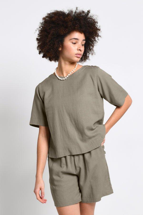 My Essential Wardrobe Dias - Bluse - HUSET Men & Women