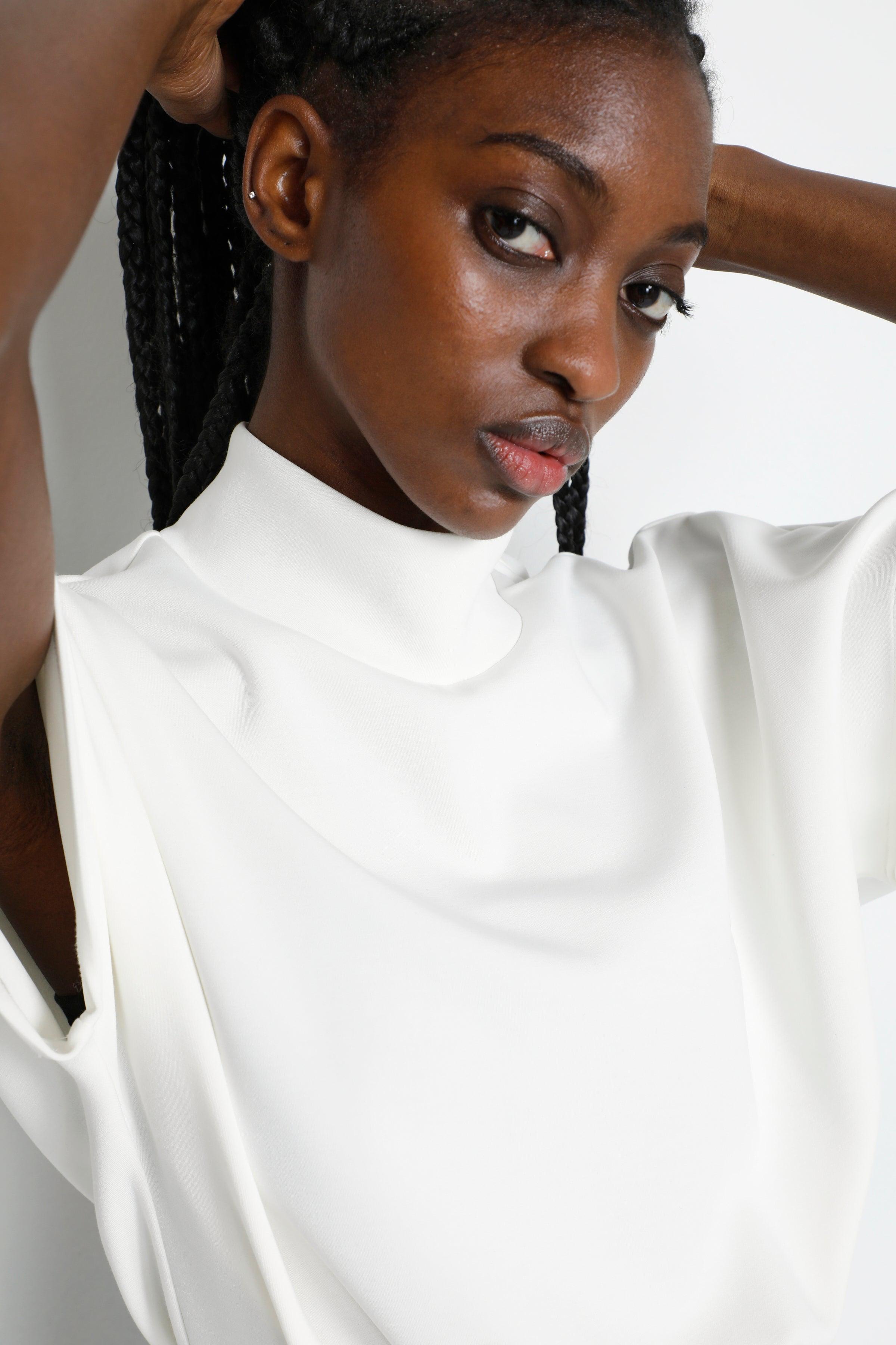 My Essential Wardrobe Elle - Collar blouse - HUSET Men & Women