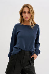 My Essential Wardrobe Elle - Knot Blouse - HUSET Men & Women