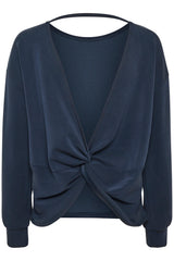 My Essential Wardrobe Elle - Knot Blouse - HUSET Men & Women