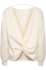 My Essential Wardrobe Elle - Knot Blouse - HUSET Men & Women