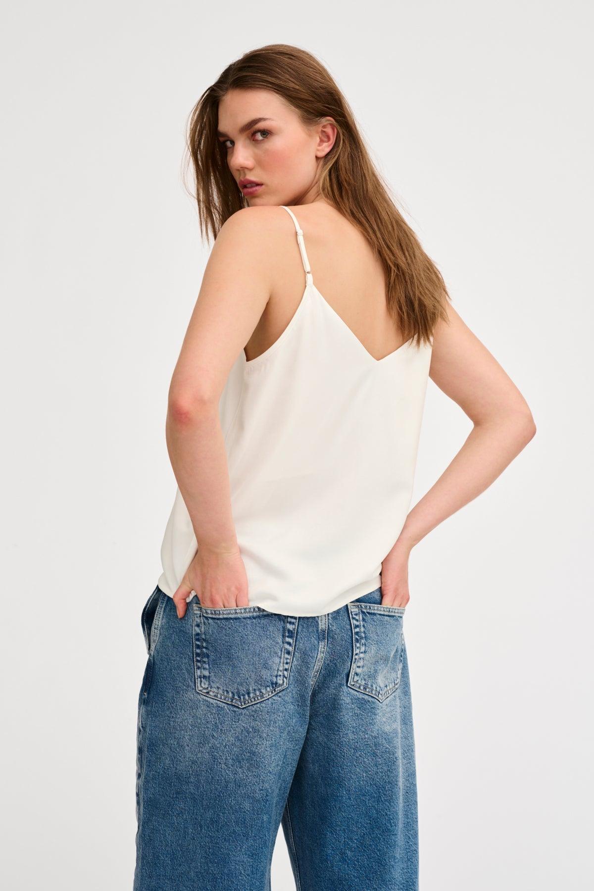 My Essential Wardrobe Estelle - Strop top - HUSET Men & Women