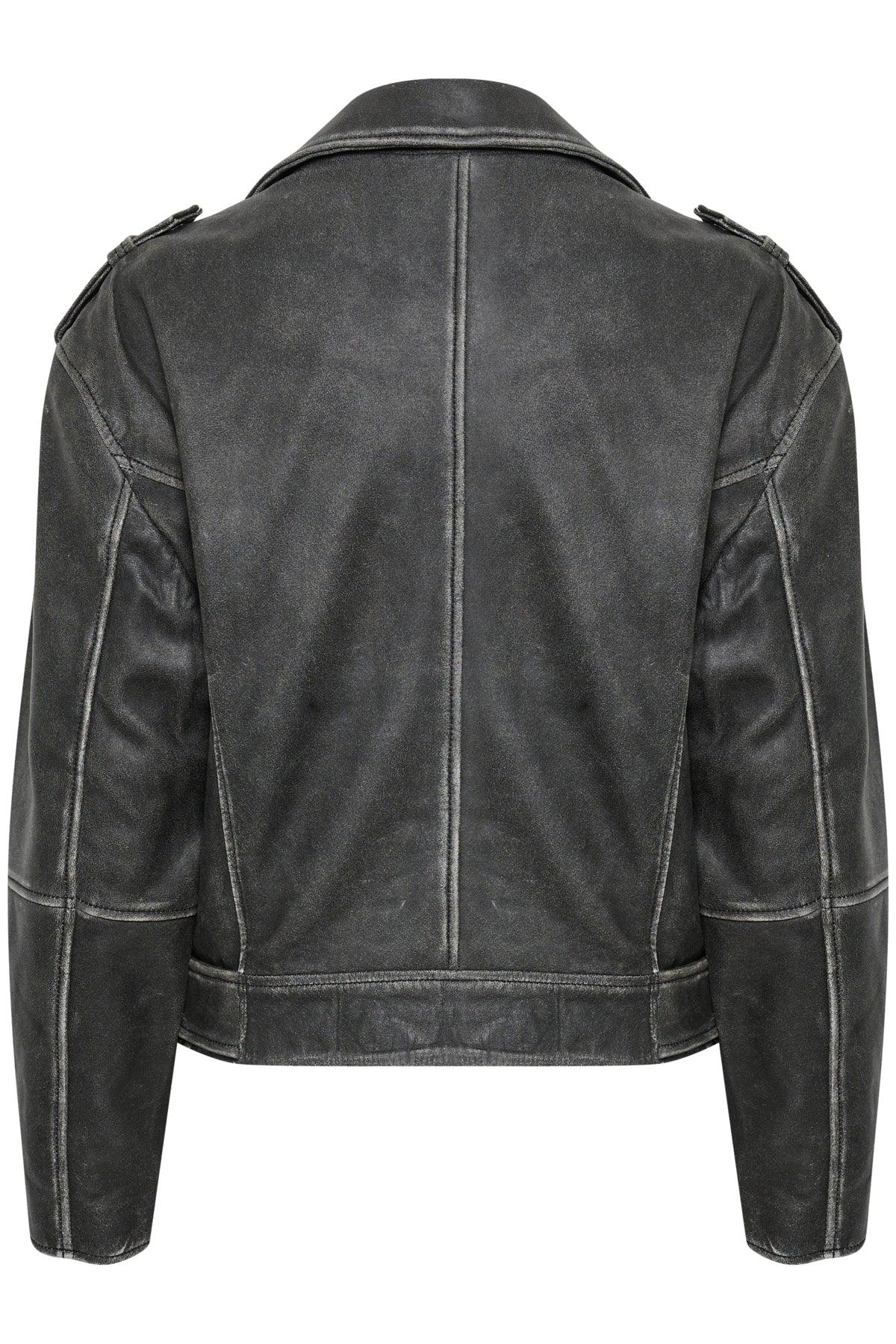 My Essential Wardrobe Gilo - Læder jakke - HUSET Men & Women