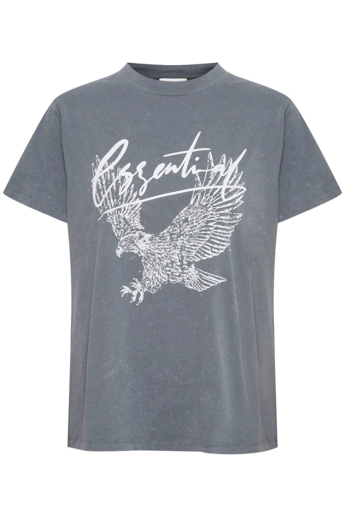 My Essential Wardrobe Hanna - T-shirt med print - HUSET Men & Women