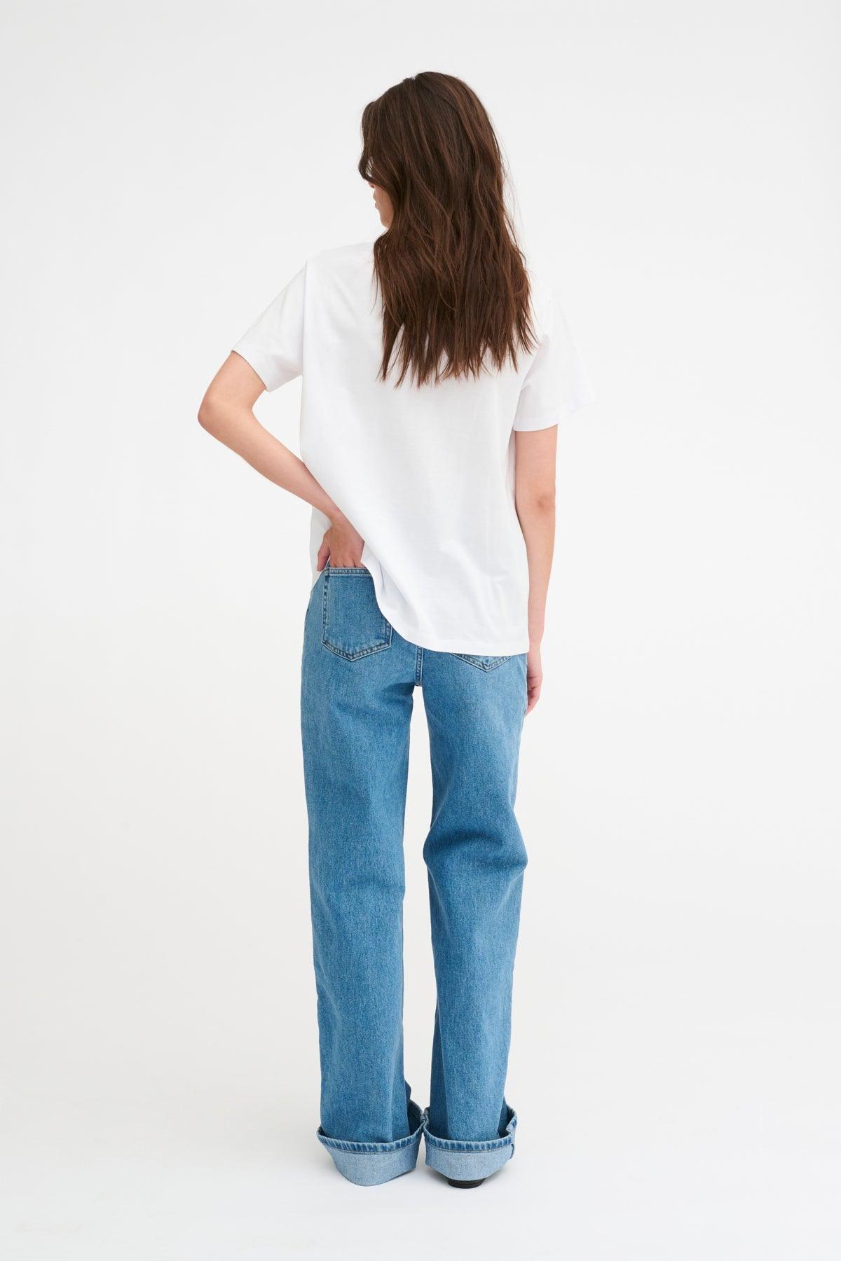 My Essential Wardrobe Hanna - T-shirt med print - HUSET Men & Women