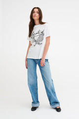 My Essential Wardrobe Hanna - T-shirt med print - HUSET Men & Women