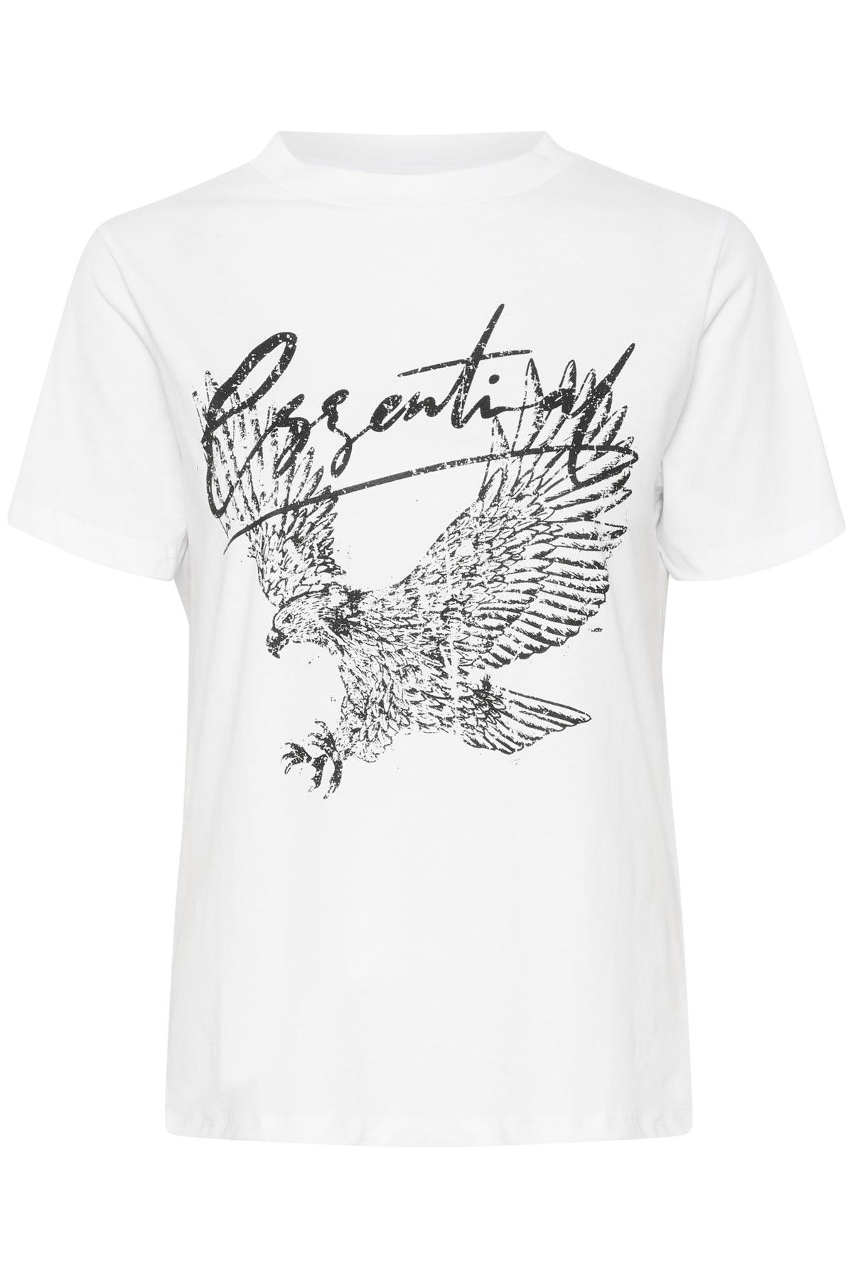 My Essential Wardrobe Hanna - T-shirt med print - HUSET Men & Women