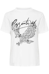 My Essential Wardrobe Hanna - T-shirt med print - HUSET Men & Women