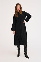 My Essential Wardrobe Hano - Lang skjortekjole - HUSET Men & Women