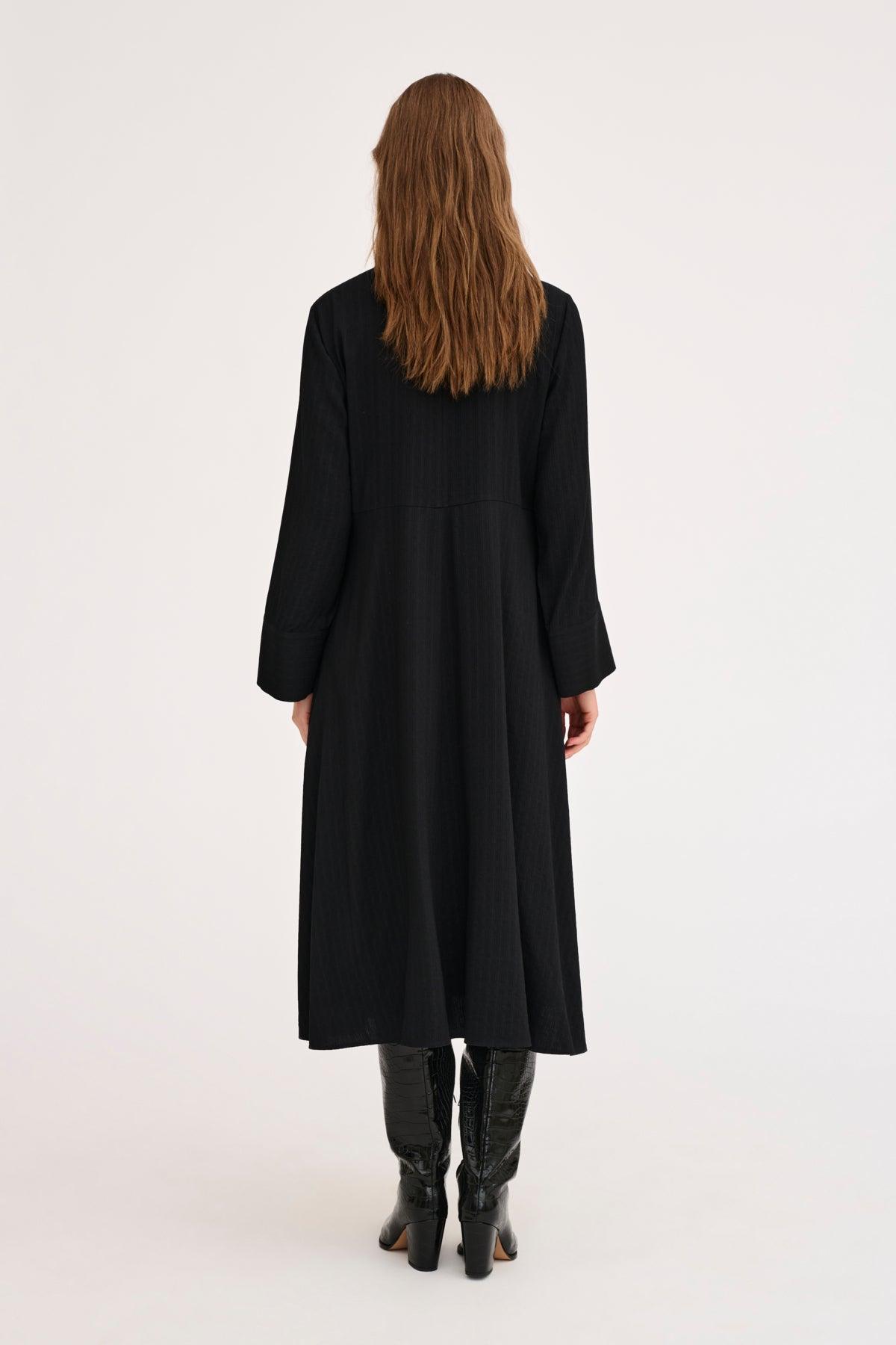 My Essential Wardrobe Hano - Lang skjortekjole - HUSET Men & Women