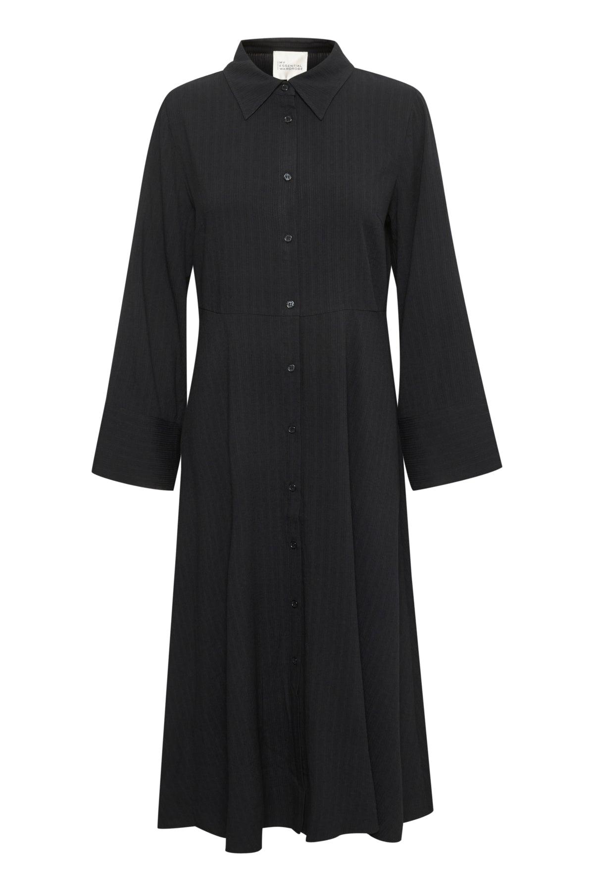 My Essential Wardrobe Hano - Lang skjortekjole - HUSET Men & Women