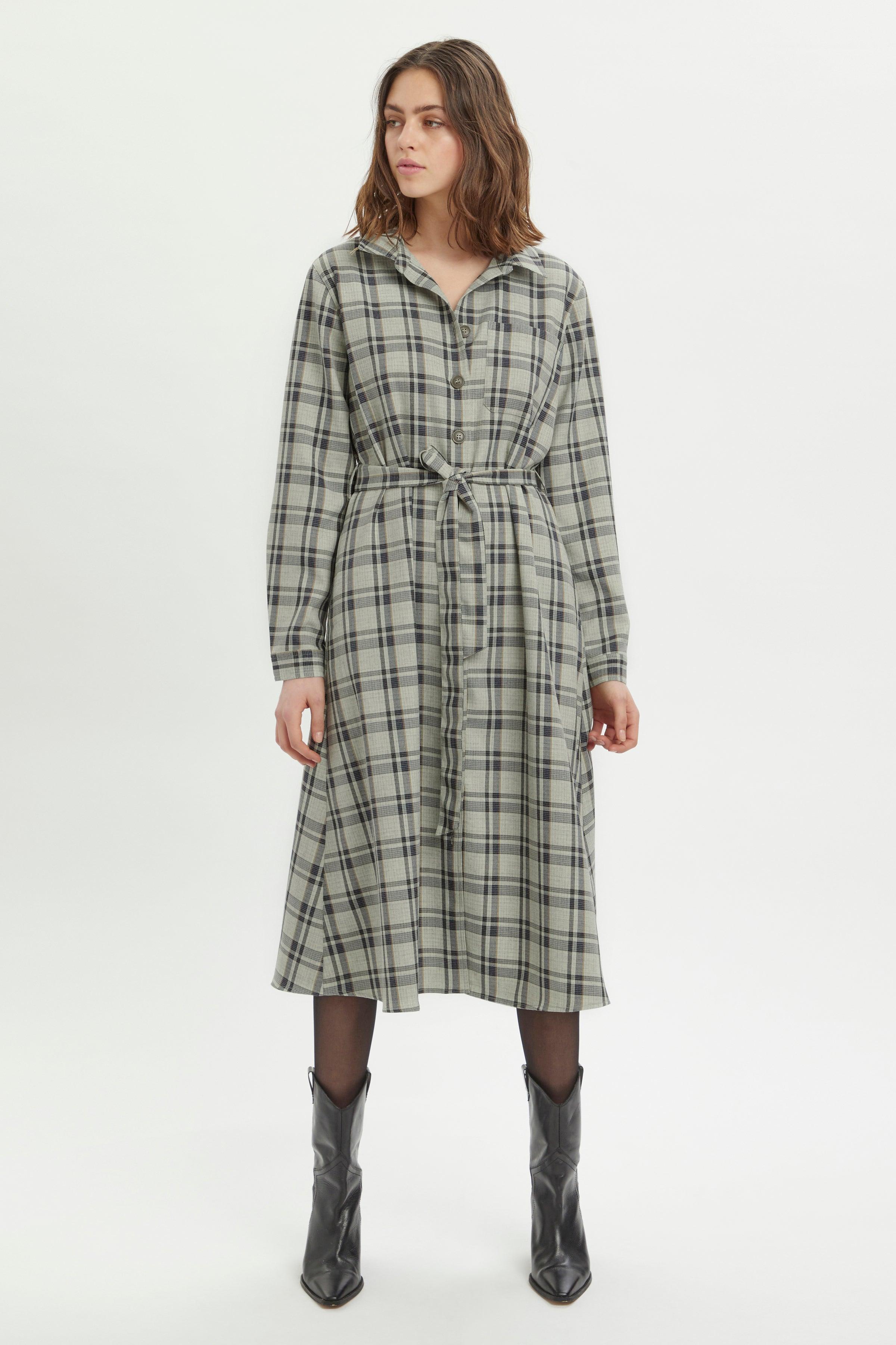 My Essential Wardrobe Iben - Ternet skjortekjole - HUSET Men & Women