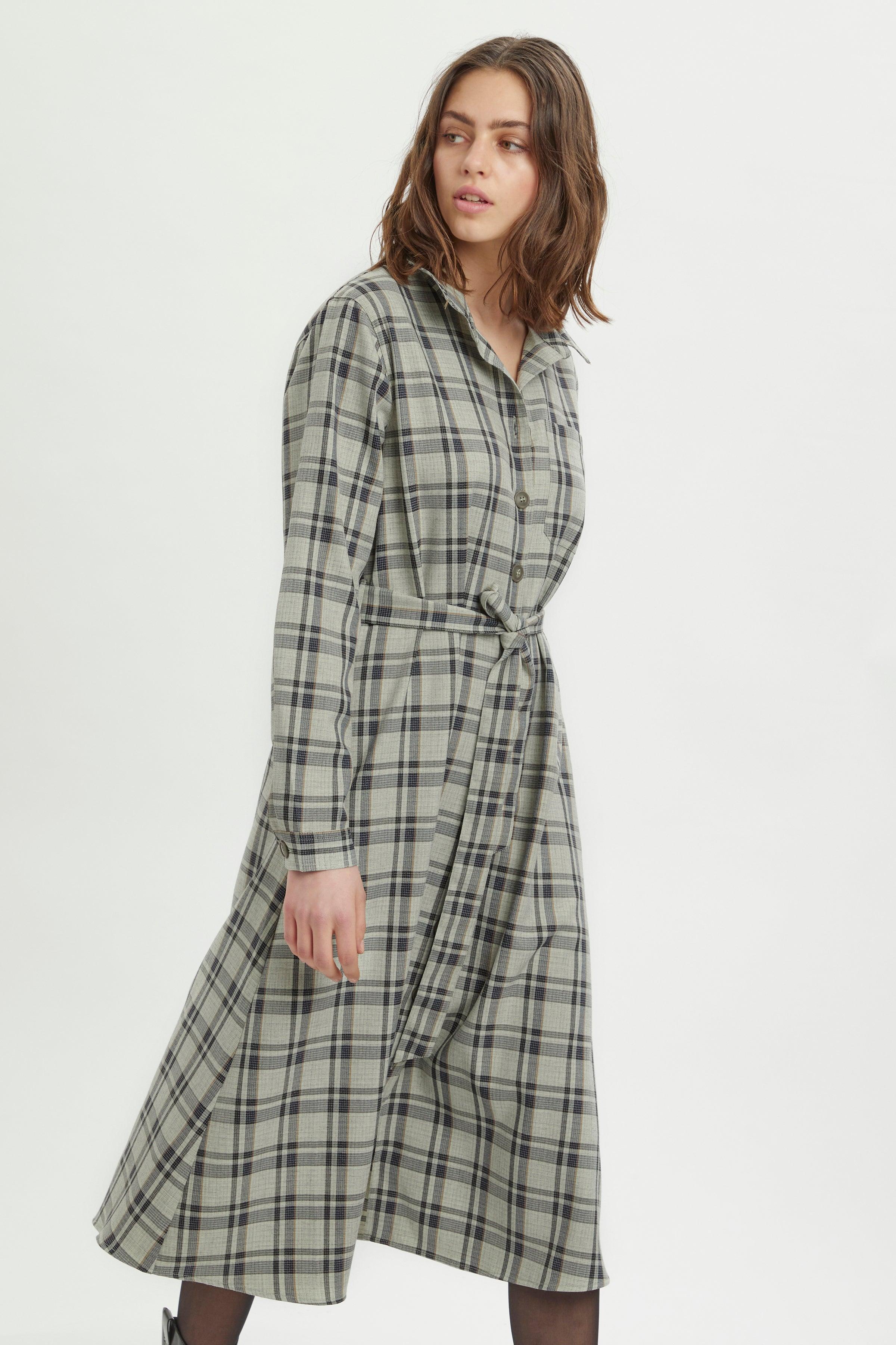 My Essential Wardrobe Iben - Ternet skjortekjole - HUSET Men & Women