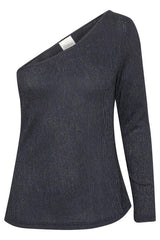 My Essential Wardrobe Kiko - One shoulder bluse - HUSET Men & Women