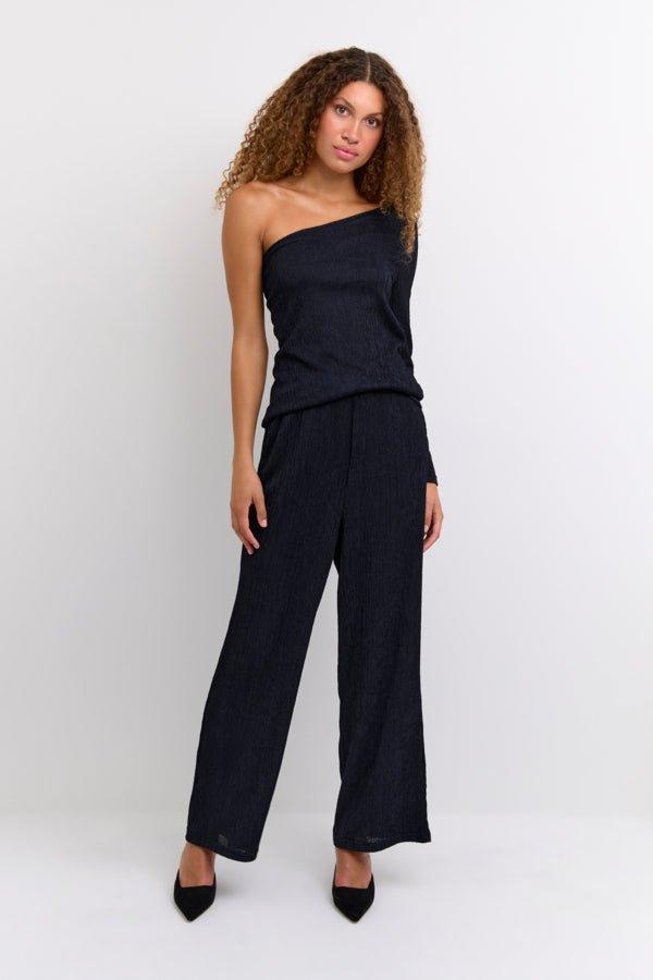 My Essential Wardrobe Kiko - One shoulder bluse - HUSET Men & Women