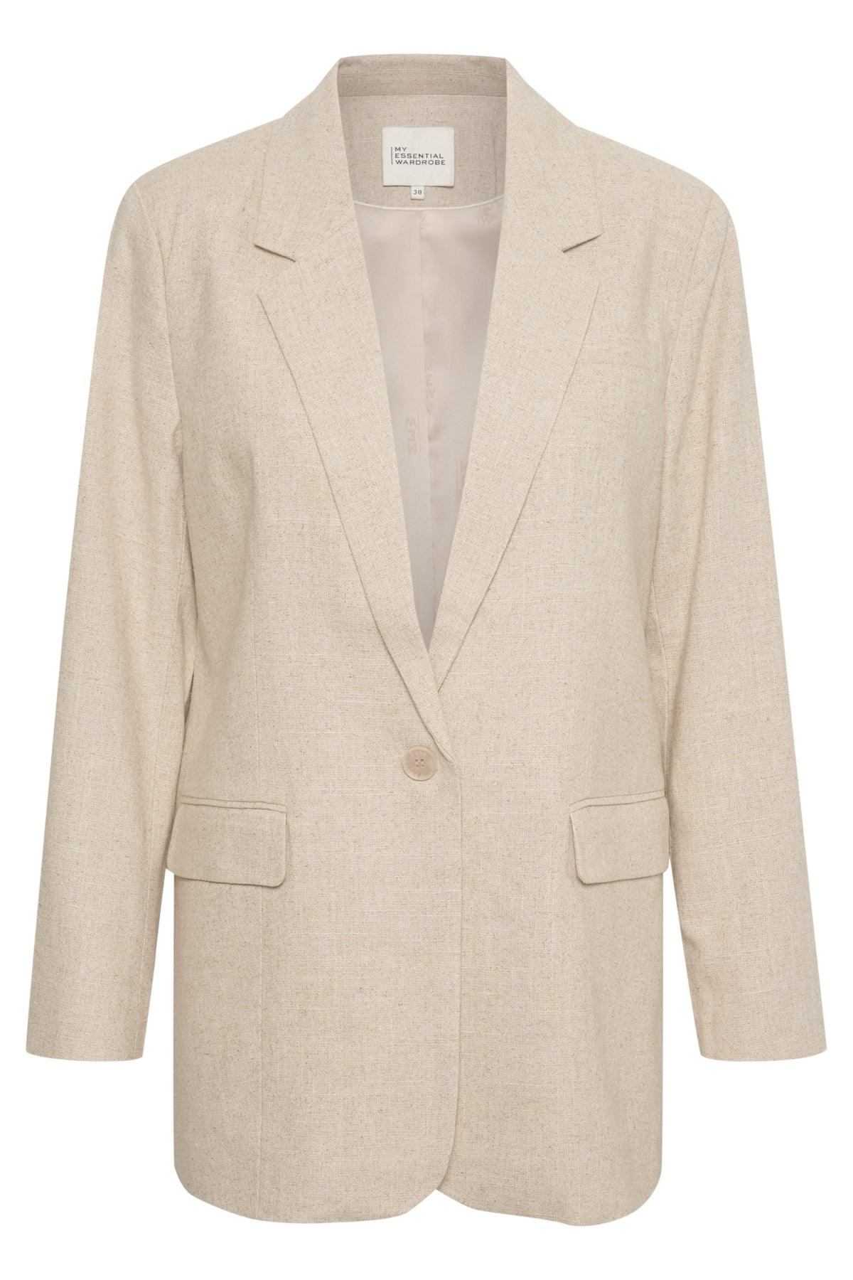 My Essential Wardrobe Lavita - Hør blazer - HUSET Men & Women