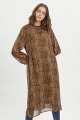 My Essential Wardrobe Leo - Leopard kjole - HUSET Men & Women