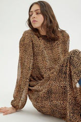 My Essential Wardrobe Leo - Leopard kjole - HUSET Men & Women