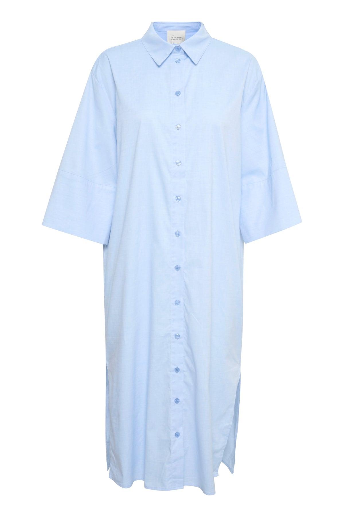 My Essential Wardrobe Minna - Lang skjortekjole - HUSET Men & Women