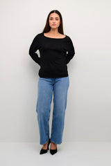 My Essential Wardrobe Minna - Strikbluse - HUSET Men & Women