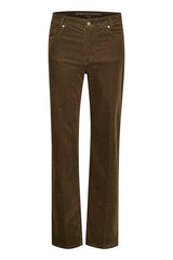 My Essential Wardrobe Molly 135 - Fløjls bukser high wide - HUSET Men & Women