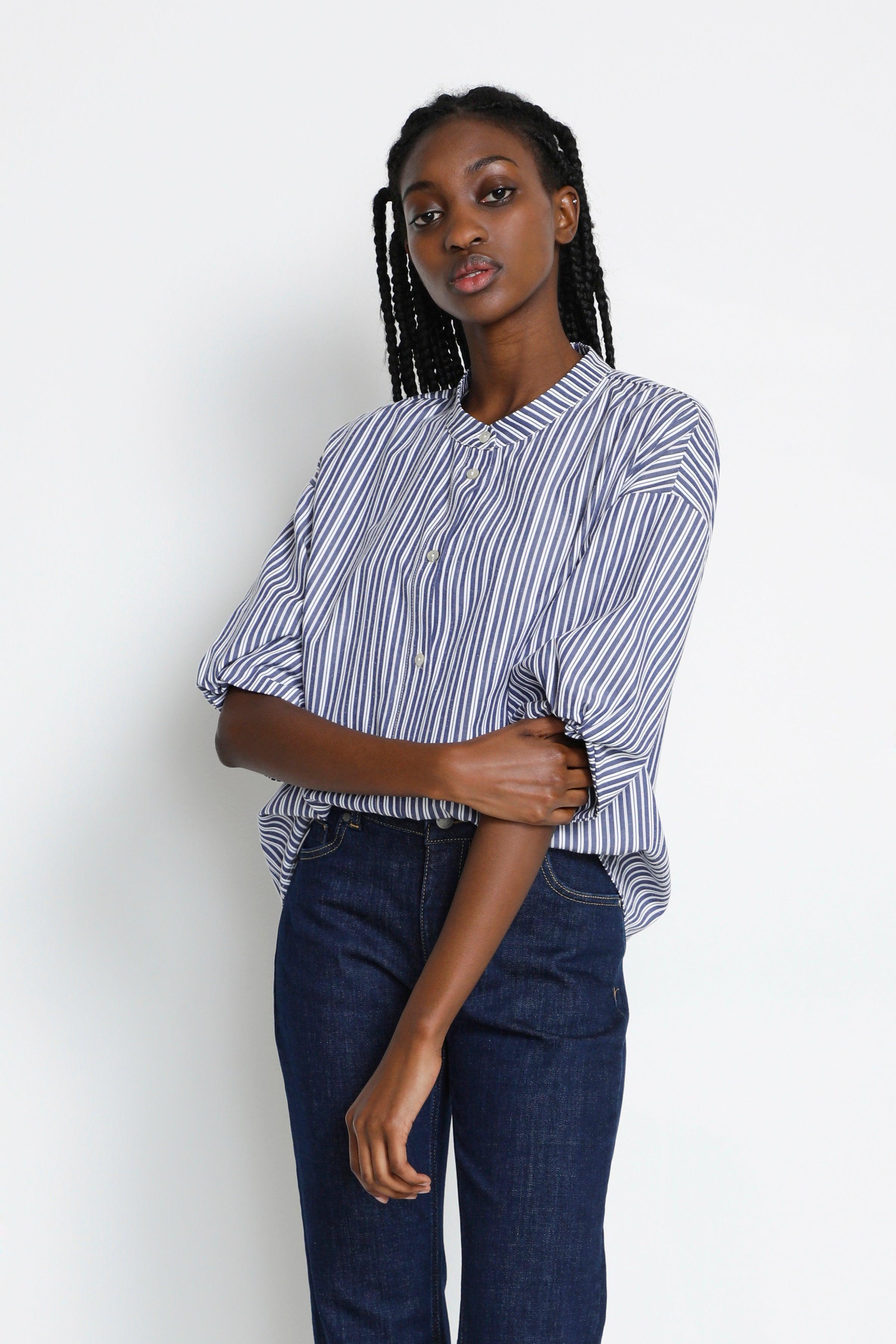 My Essential Wardrobe My - Skjorte m. kinakrave - HUSET Men & Women