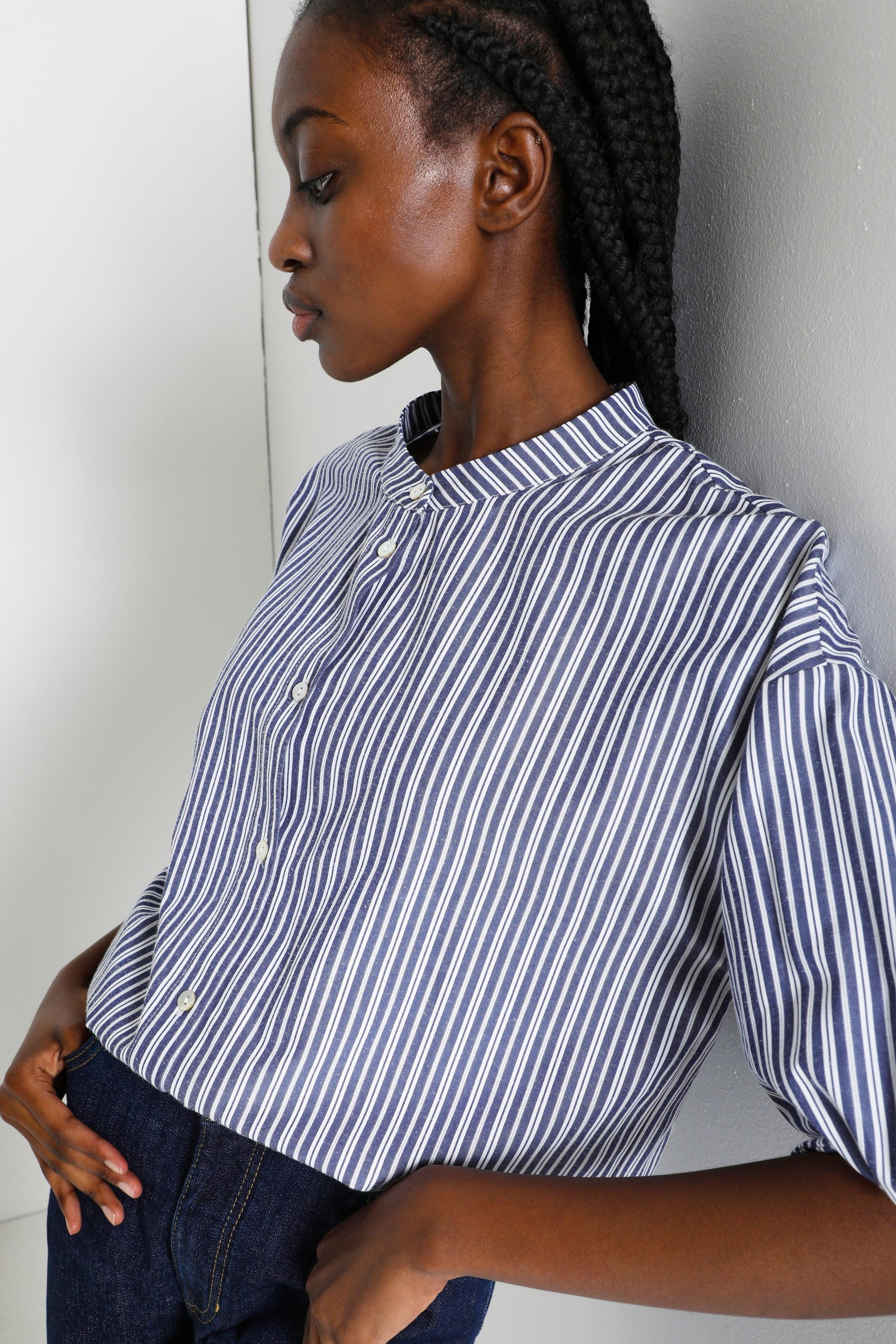 My Essential Wardrobe My - Skjorte m. kinakrave - HUSET Men & Women