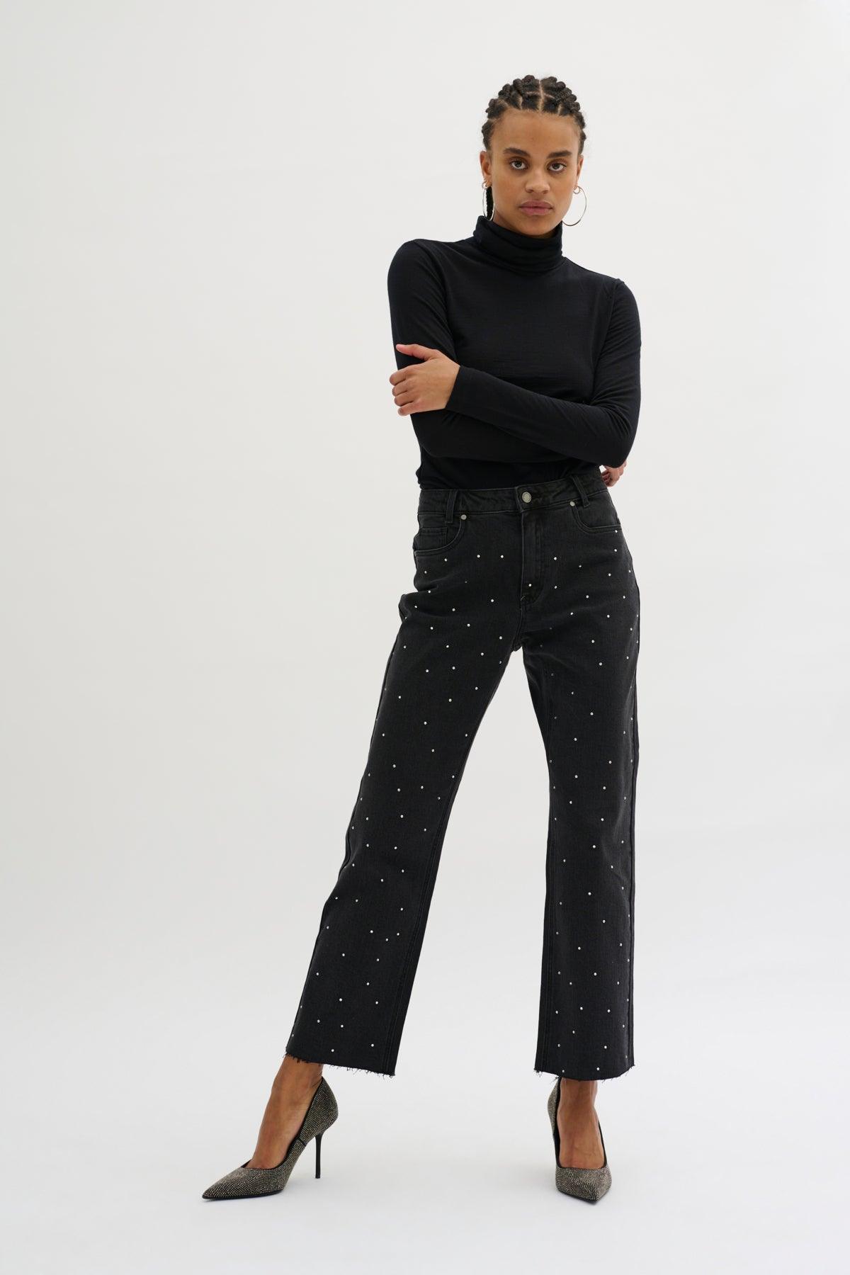 My Essential Wardrobe Shade 115 - High straight jeans - HUSET Men & Women