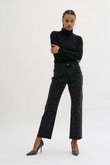 My Essential Wardrobe Shade 115 - High straight jeans - HUSET Men & Women