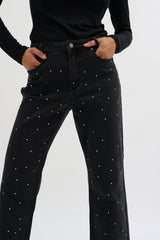 My Essential Wardrobe Shade 115 - High straight jeans - HUSET Men & Women