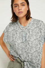 My Essential Wardrobe Shadow Felicia - Bluse - HUSET Men & Women