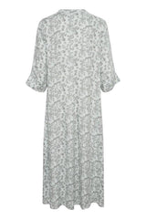 My Essential Wardrobe Shadow Flora - Midi kjole - HUSET Men & Women