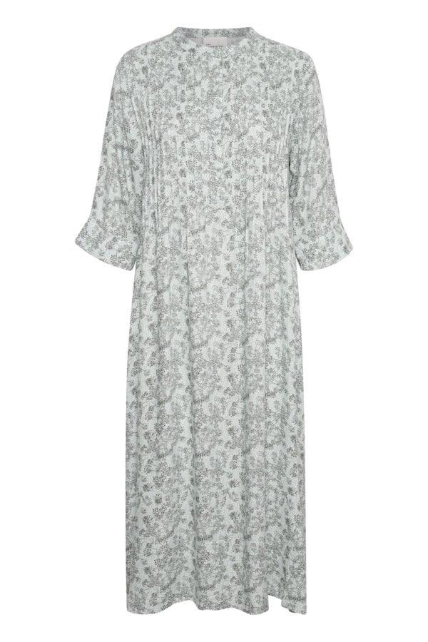 My Essential Wardrobe Shadow Flora - Midi kjole - HUSET Men & Women