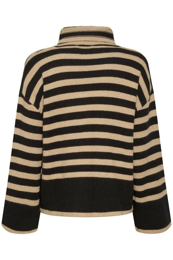 My Essential Wardrobe Sila - Stribet strik - HUSET Men & Women