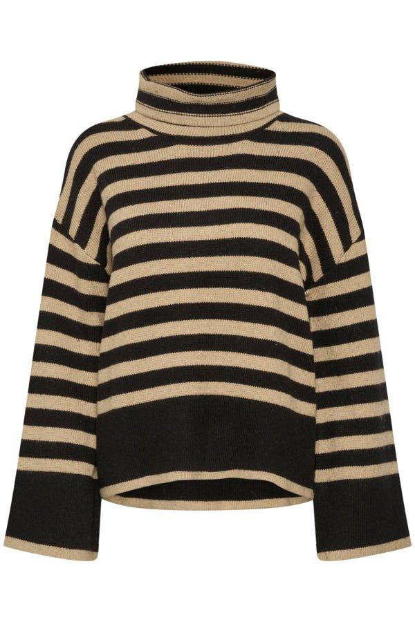 My Essential Wardrobe Sila - Stribet strik - HUSET Men & Women