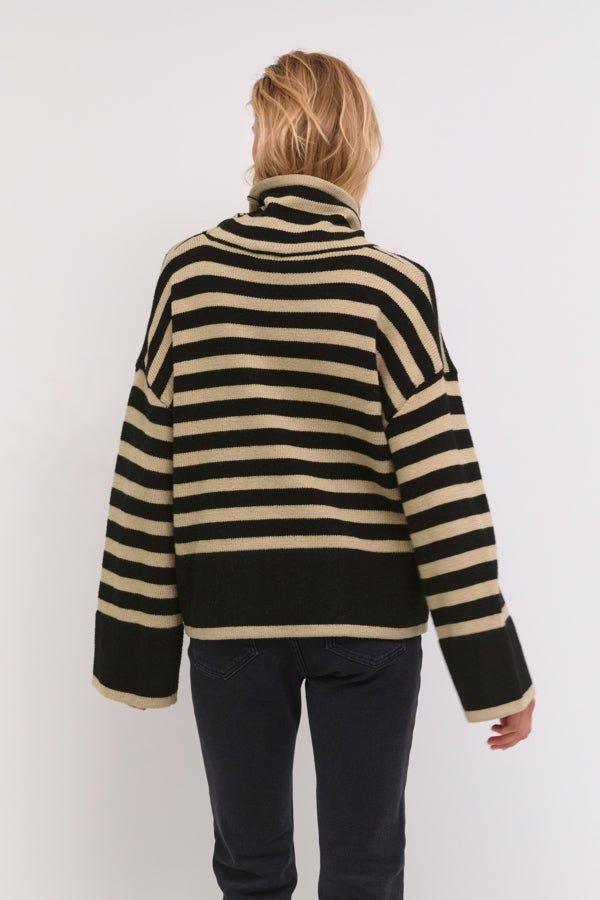 My Essential Wardrobe Sila - Stribet strik - HUSET Men & Women