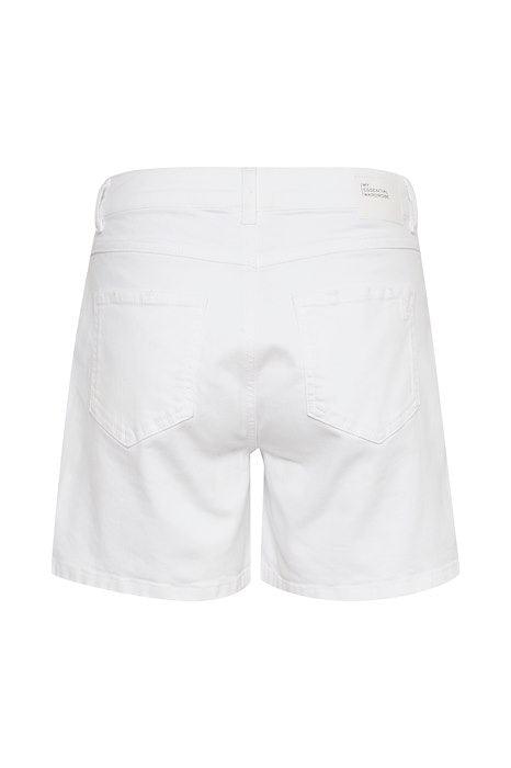 My Essential Wardrobe Stella 131 - Hvide højtaljede shorts - HUSET Men & Women
