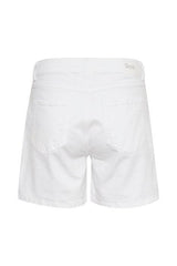 My Essential Wardrobe Stella 131 - Hvide højtaljede shorts - HUSET Men & Women