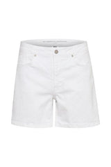 My Essential Wardrobe Stella 131 - Hvide højtaljede shorts - HUSET Men & Women