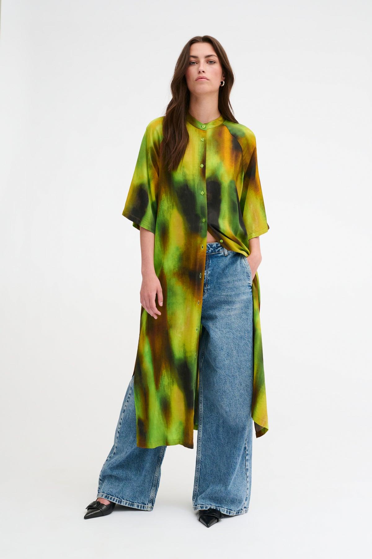 My Essential Wardrobe Tamara - Lang skjortekjole - HUSET Men & Women