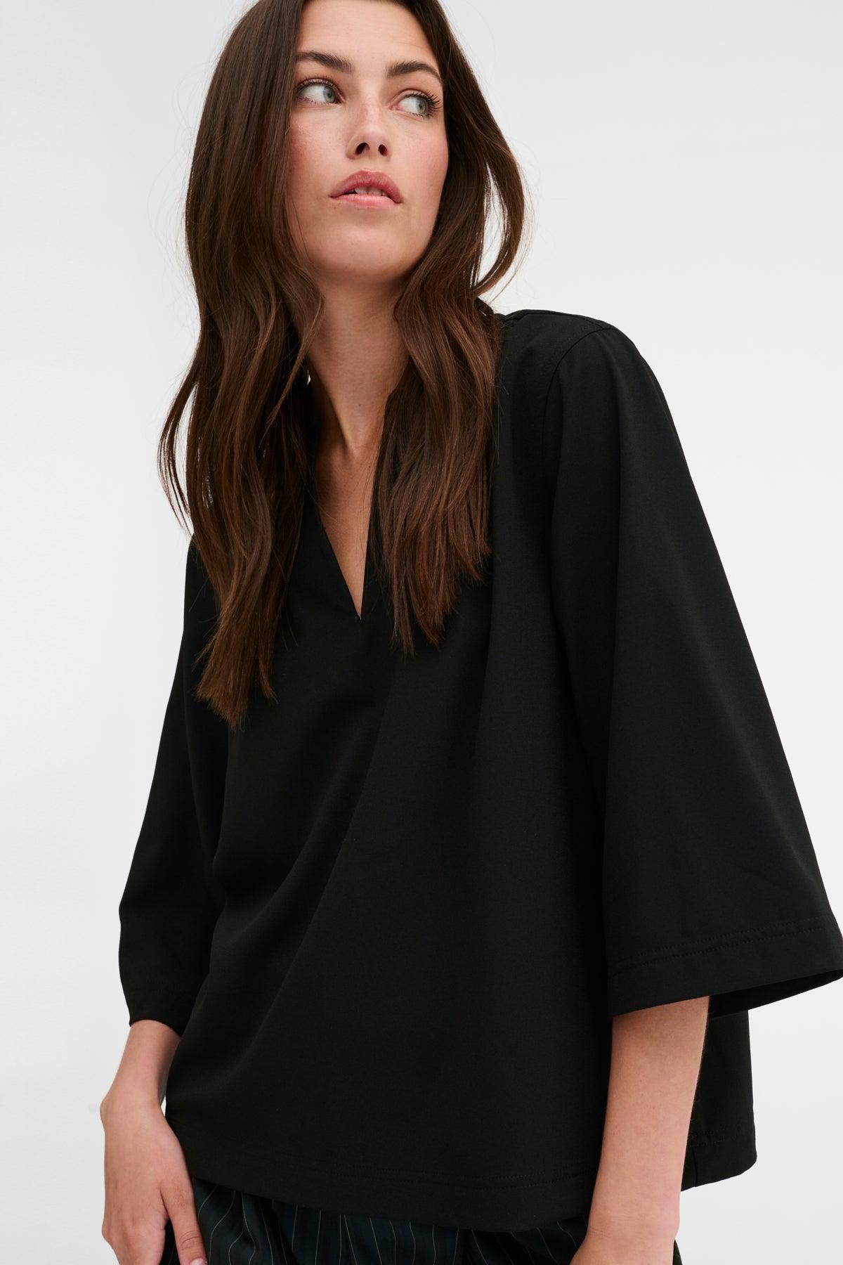 My Essential Wardrobe Zola Lana - Boxy Bluse - HUSET Men & Women