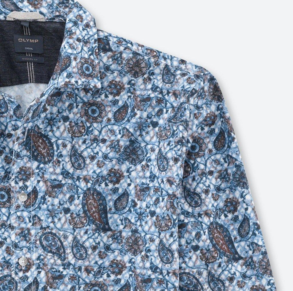 Olymp Casual - Modern fit strygefri skjorte - HUSET Men & Women