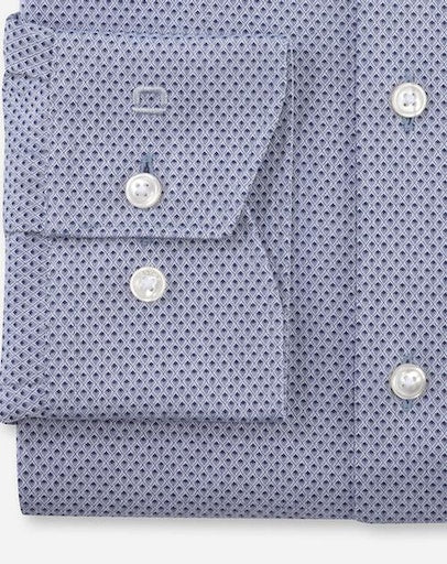Olymp Luxor 24/7 - Modern Fit strygefri langærmet skjorte - HUSET Men & Women (8644019585371)