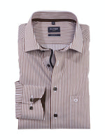 Olymp Luxor - Modern Fit strygefri langærmet skjorte - HUSET Men & Women (8643984523611)