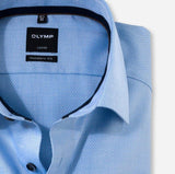 Olymp Modern Fit Structure strygefri skjorte - HUSET Men & Women
