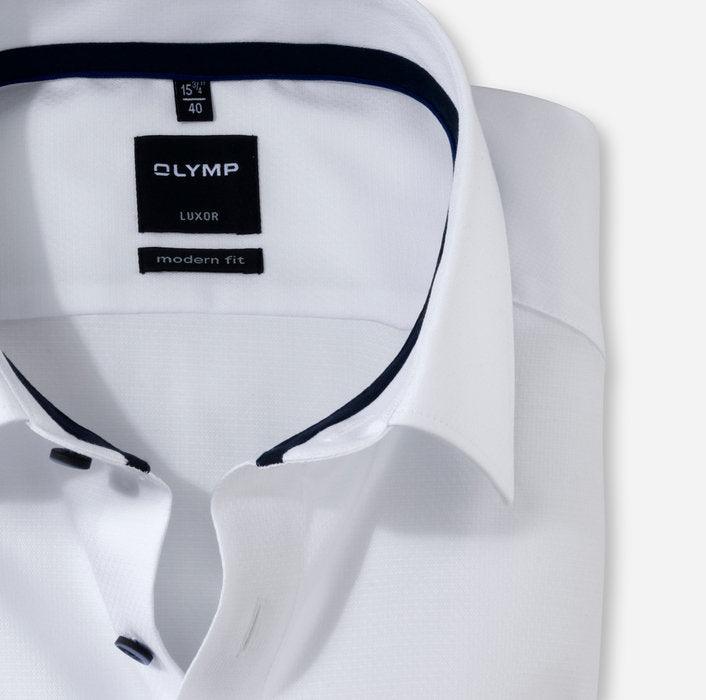 Olymp Modern Fit Structure strygefri skjorte - HUSET Men & Women