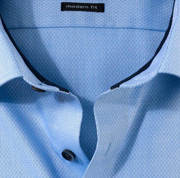 Olymp Modern Fit Structure strygefri skjorte - HUSET Men & Women