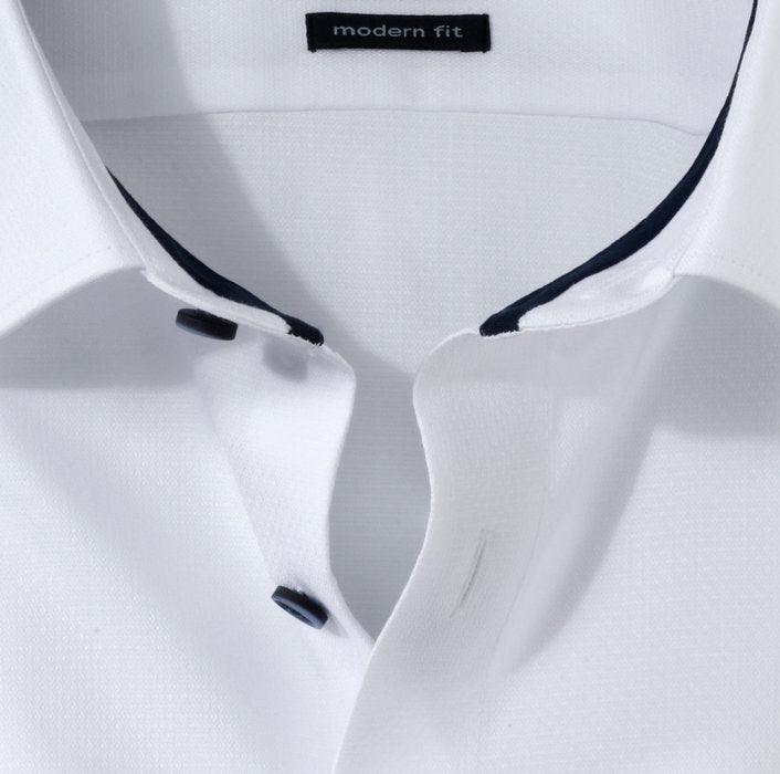 Olymp Modern Fit Structure strygefri skjorte - HUSET Men & Women